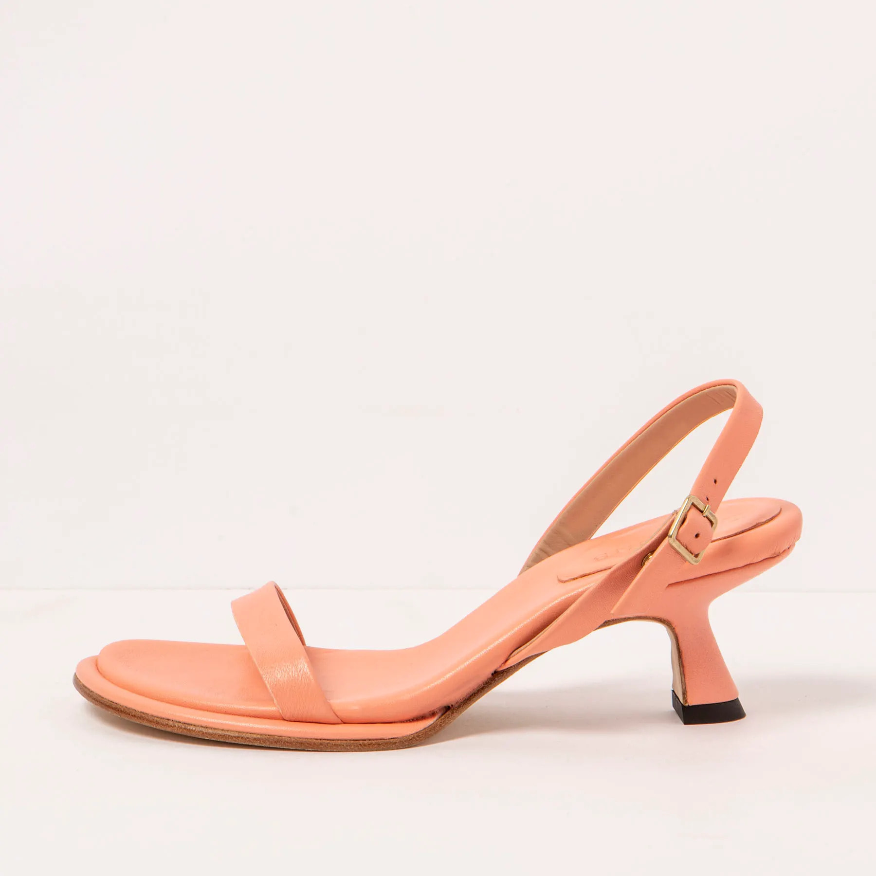 Sandalias con tacón S3164 NAPPA PEACH PINK/ GLERA color Peach pink