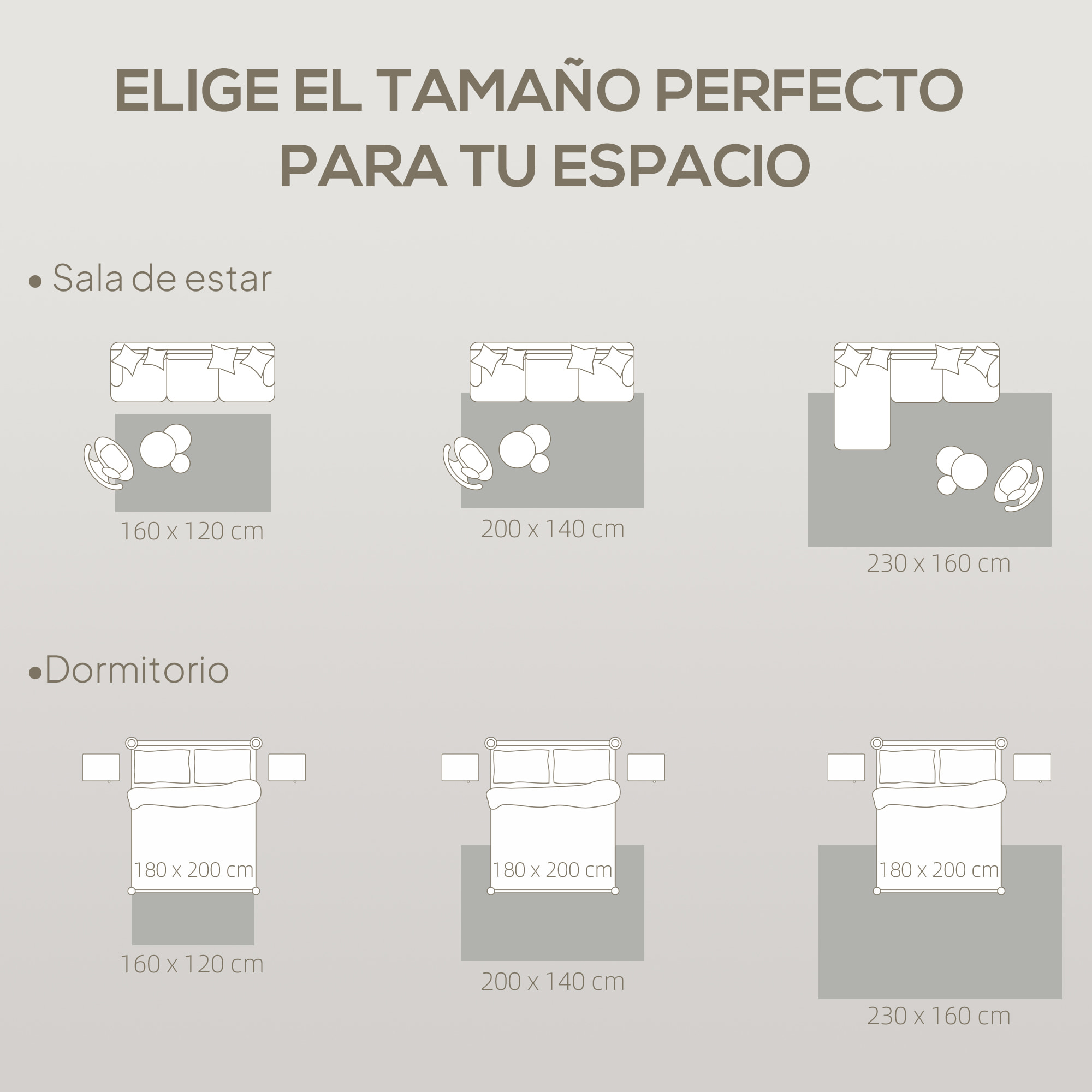 Alfombra Salón 230x160 cm Alfombra Pelo Corto Estilo Moderno Base Antideslizante Tejida a Máquina Tapete para Sala de Estar Dormitorio Comedor Gris