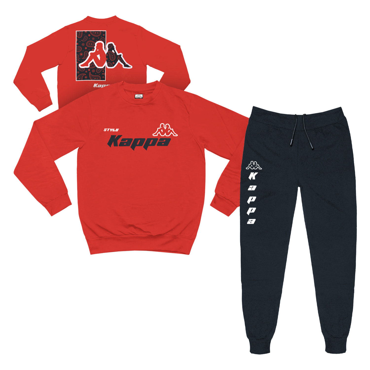 Tuta Bimbo KAPPA 3 / 7 Anni Cotone Leggero