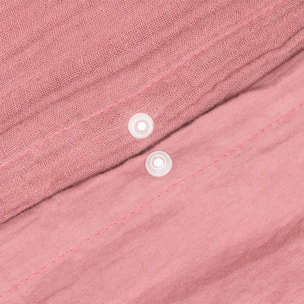 Parure de lit Lili 140x200cm rose antique