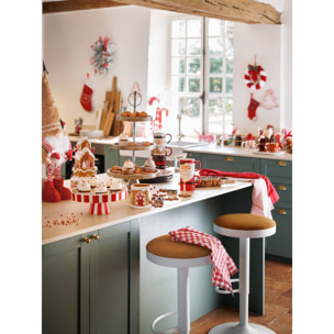 Lot de 2 tabourets de bar Ilsa ocre