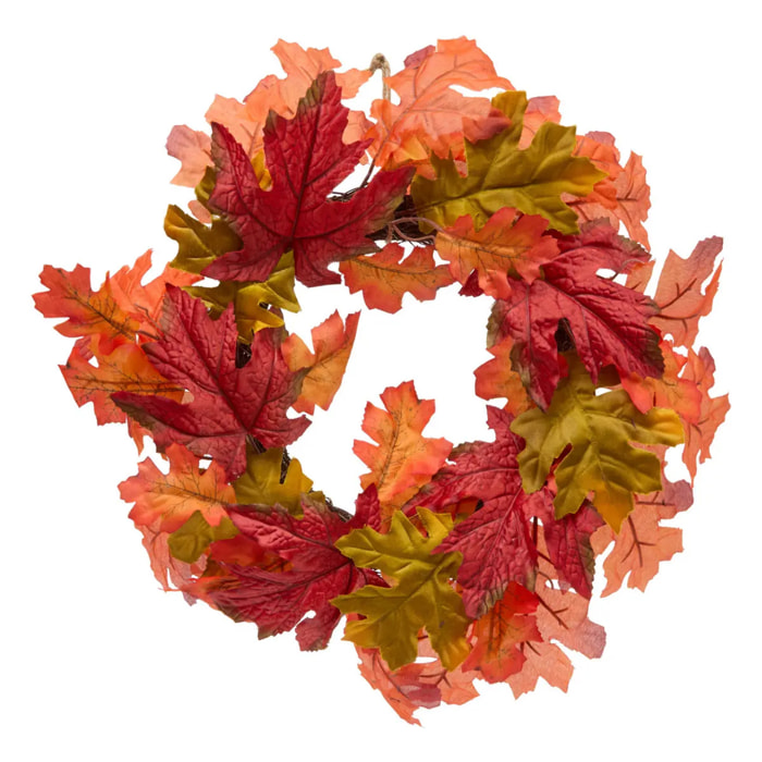 Couronne de plantes artificielles James H43cm