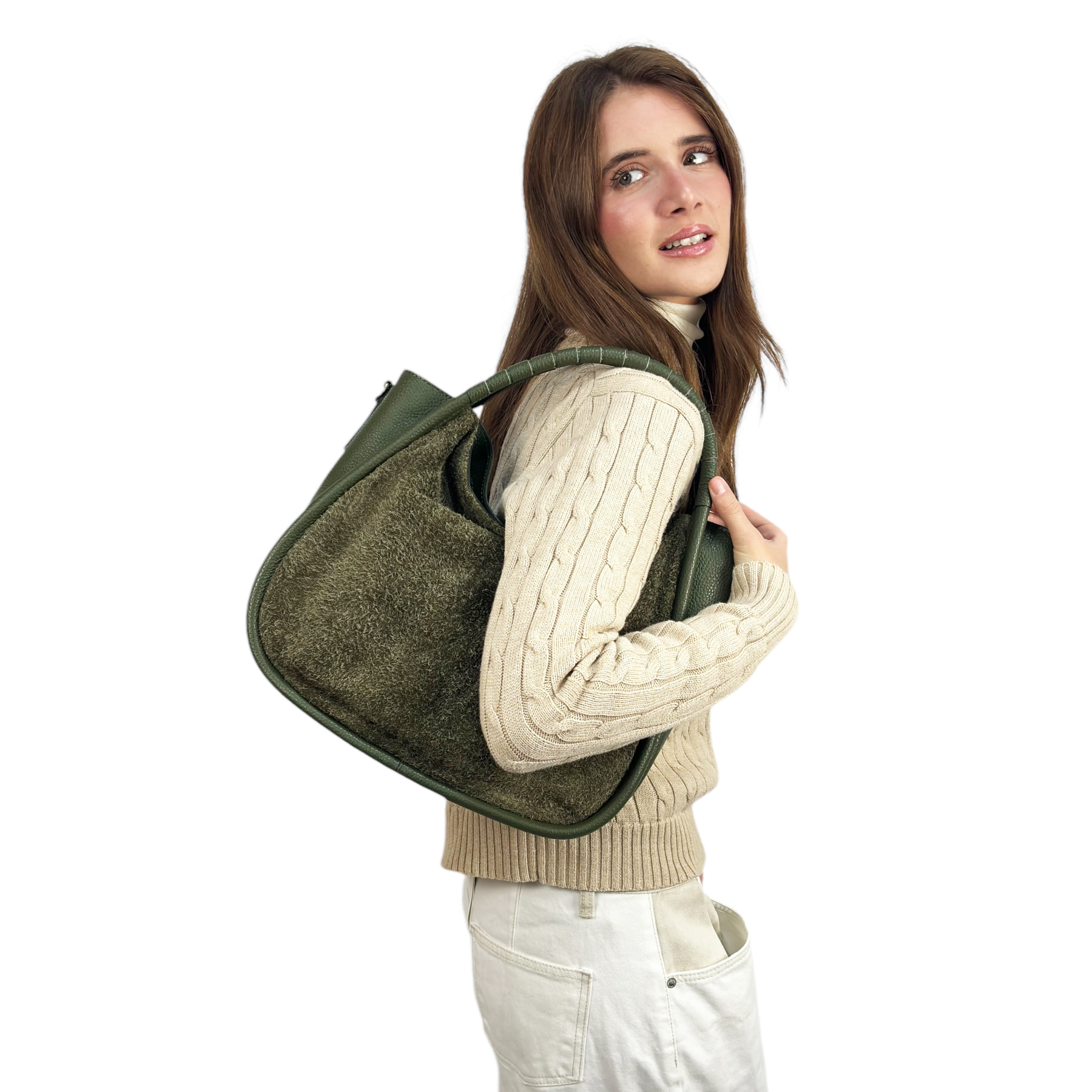 Bolso Hobo Cheval Firenze Grace Cruise F/W Verde