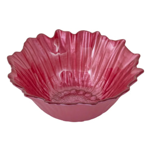 Coupelle en verre Fleur de rose