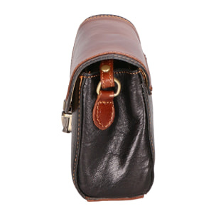 Borsa a tracolla Faye da donna In Vera pelle Made in Italy 18x13x5 cm