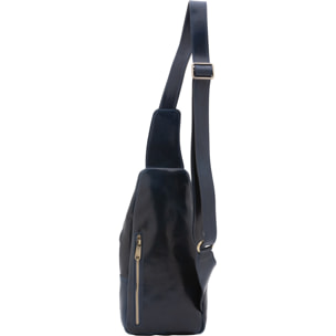 Marsupio da uomo in vera pelle - Modello Rhys Elite - 33.0 x 17.0 x 7.0 cm
