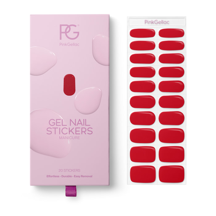 Stickers gel - 0034 Rocking Red