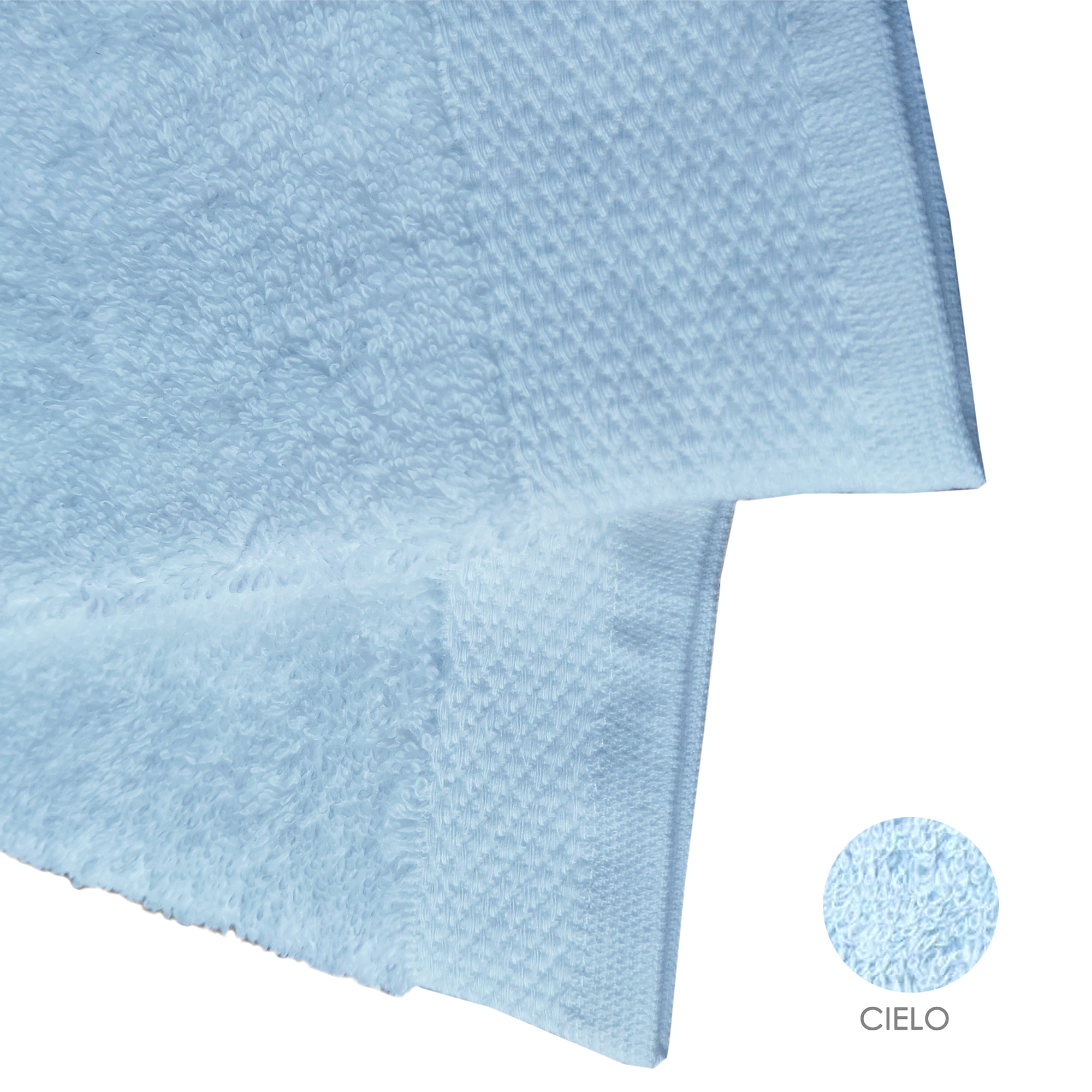 Set asciugamano ospite 3 pezzi cielo