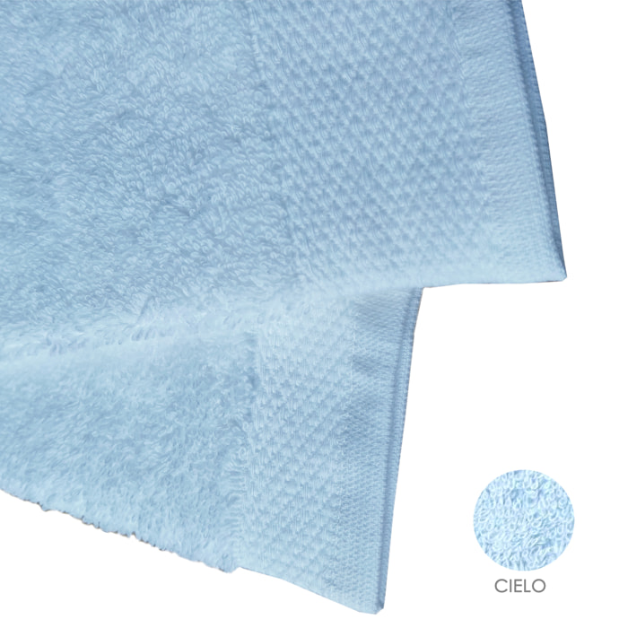 Set asciugamano ospite 3 pezzi cielo