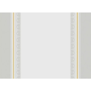 Set coton mélangé anti tache motif jacquard Galerie des glaces vermeil