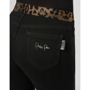 PHILIPP PLEIN High Waist Leopard