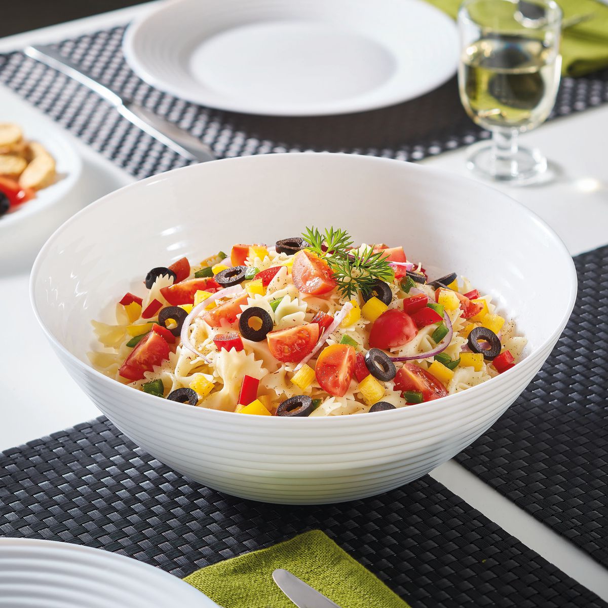 Ensaladera blanca 27 cm Harena - Luminarc