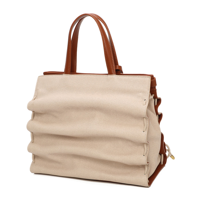 Borsa Adulto unisex Tata Italia Beige