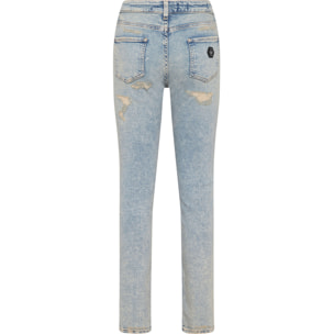 PHILIPP PLEIN Jegging de cintura alta