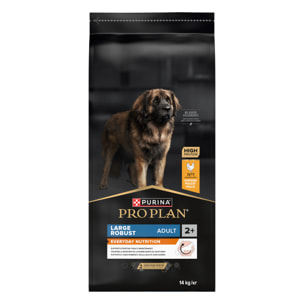 PRO PLAN Chien Large Adult Robust Everyday Nutrition Poulet 14KG