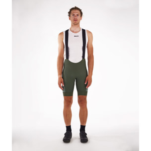 Gravel - Culotte Corto Cargo - Verde Militar - Hombre