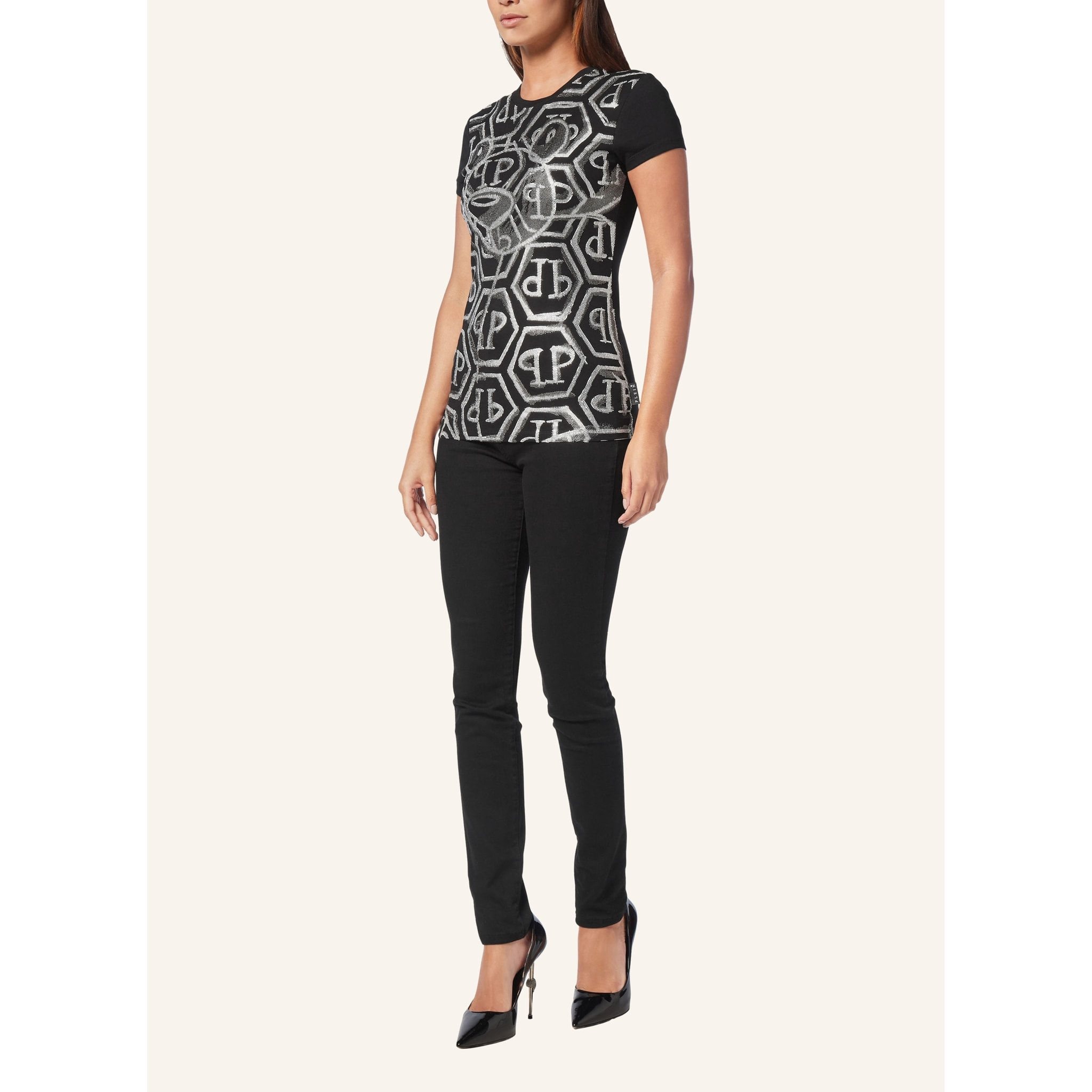 PHILIPP PLEIN T-Shirt Slim Fit TEDDY