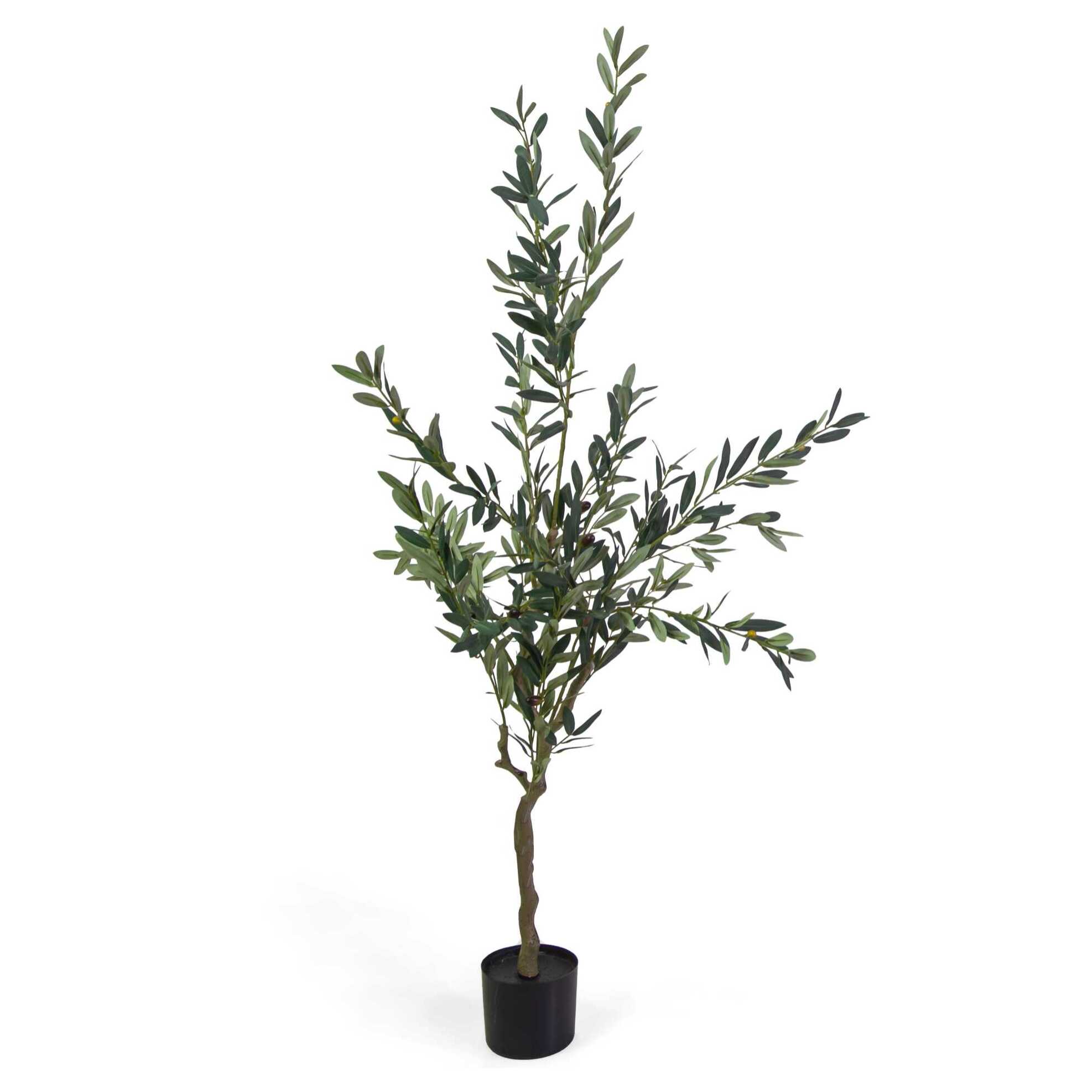 Pianta artificiale Vacchetti in plastica ulivo cm h150