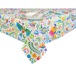 Tovaglia 140x240 Excelsa – Mexican Flowers, Cotone Multicolore