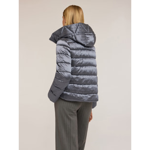 Motivi - Piumino in nylon lucido - Azzurro