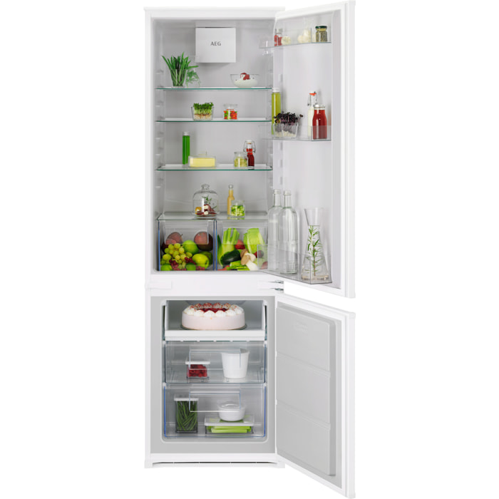 AEG Frigorífico combi de integración Serie 6000 LowFrost IA CoolAssist de 177,2 cm OSC6D181ES