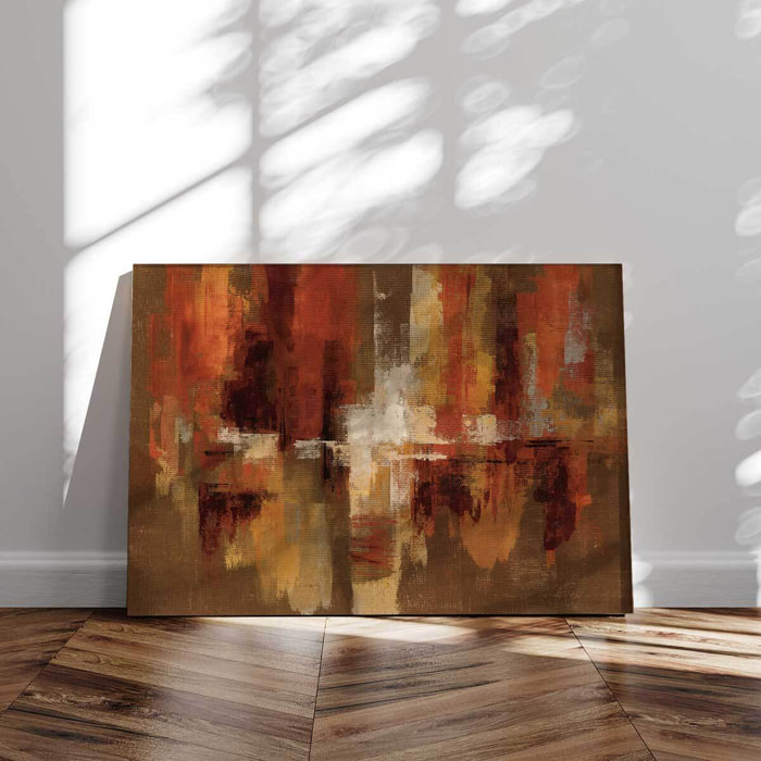 Tableau abstrait Castagnettes Tableau alu Dibond