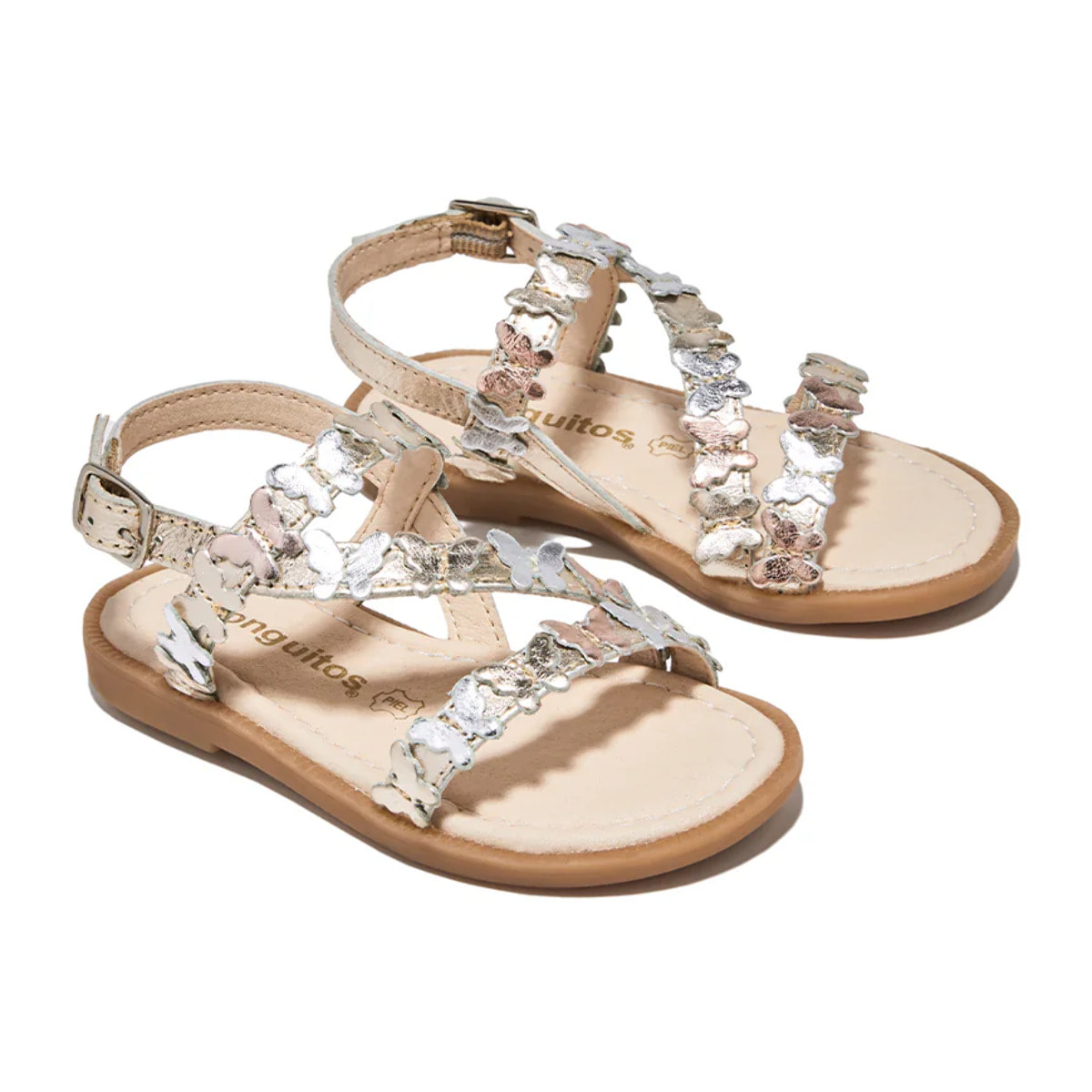 Sandalias Mariposa Plata