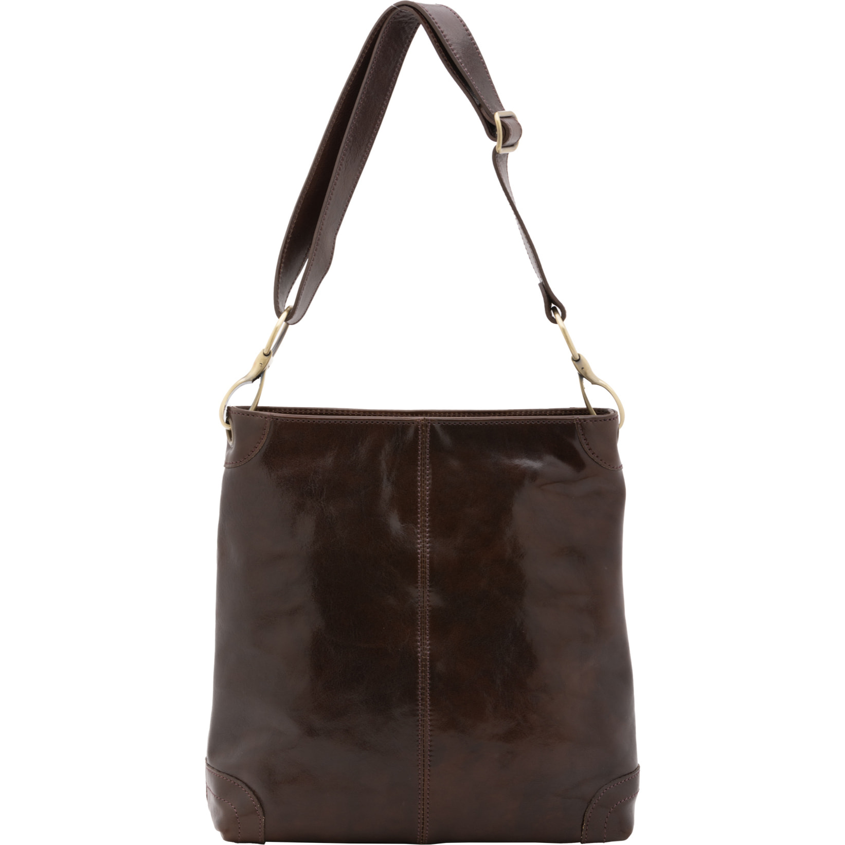 Borsa a spalla  da donna In Vera pelle Made in Italy 32x32x11 cm