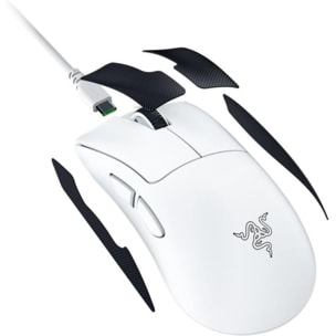 Souris Gamer Sans Fil RAZER DEATHADDER V4 PRO BLANC