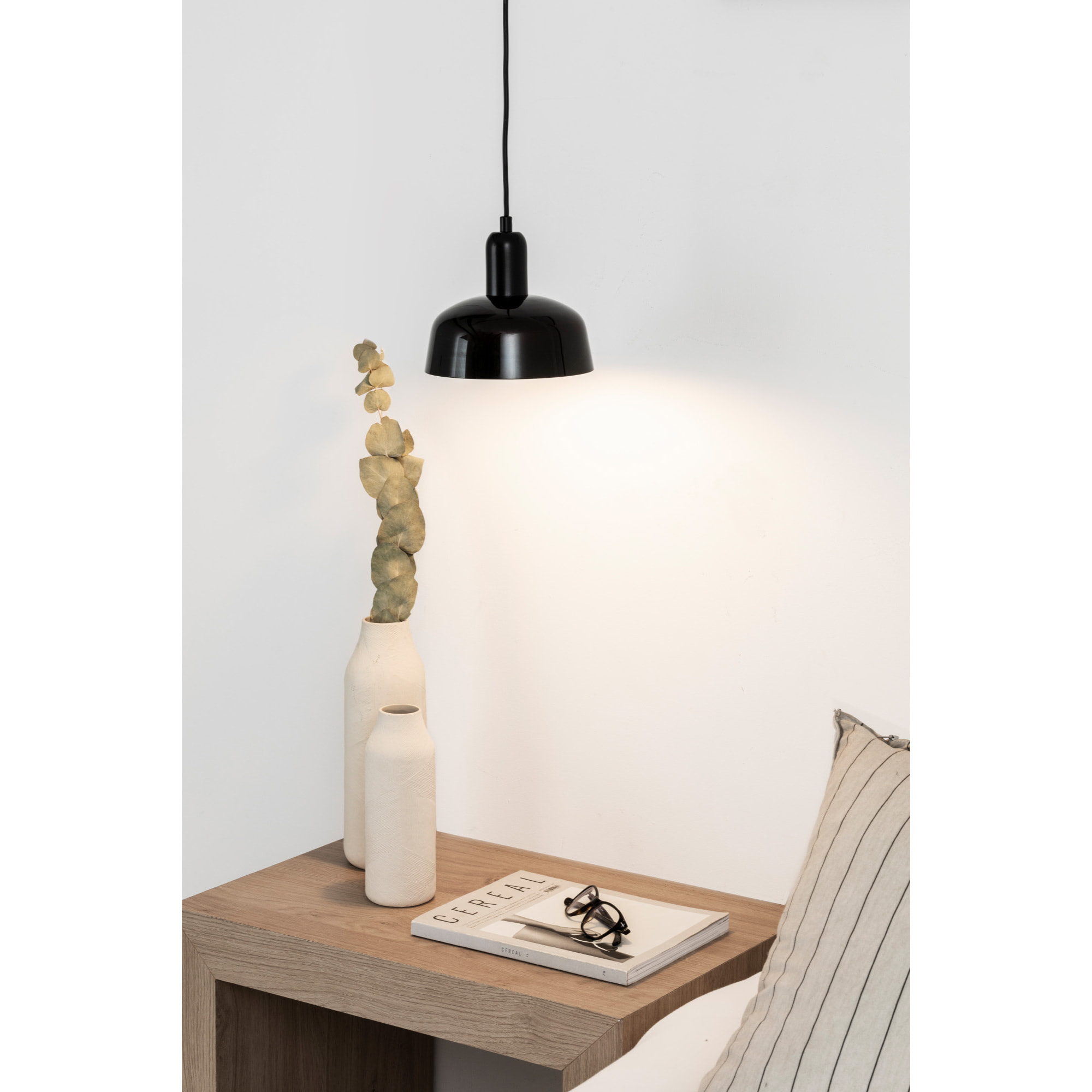 TATAWIN S Lampe suspension noire