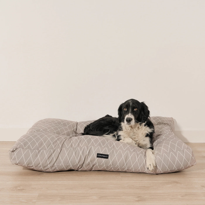 Lit épais et rembourré pour chiens et chats, 100 % coton anti-taches, pour animaux 0120-295