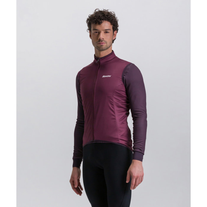 Nebula - Gilet Coupe Vent - Bourgogne - Homme