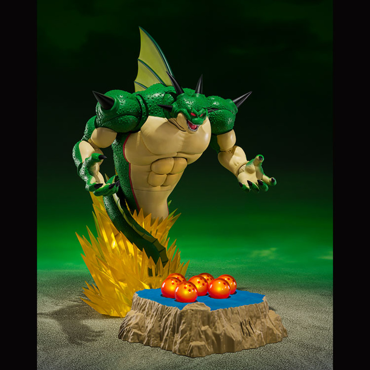 Dragon Ball Z S.h Figuarts Figura Drago Polunga + Dende 28 cm Bandai