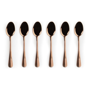 Set 6 Cucchiaini Caffè Excelsa – Copper, Acciaio Ramato