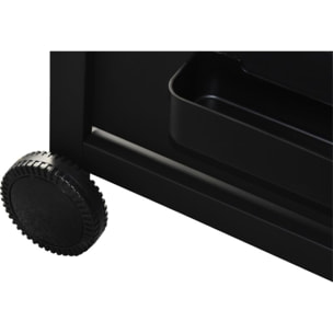 Barbecue gaz LISTO BGZ L1 noir 3 brûleurs sur chariot, 51x34 cm