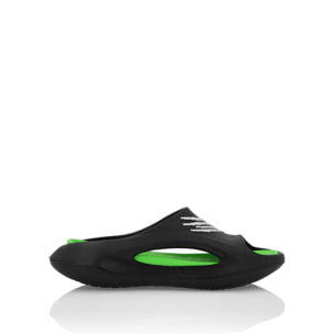 PLEIN SPORT Flat Gummy Sandals