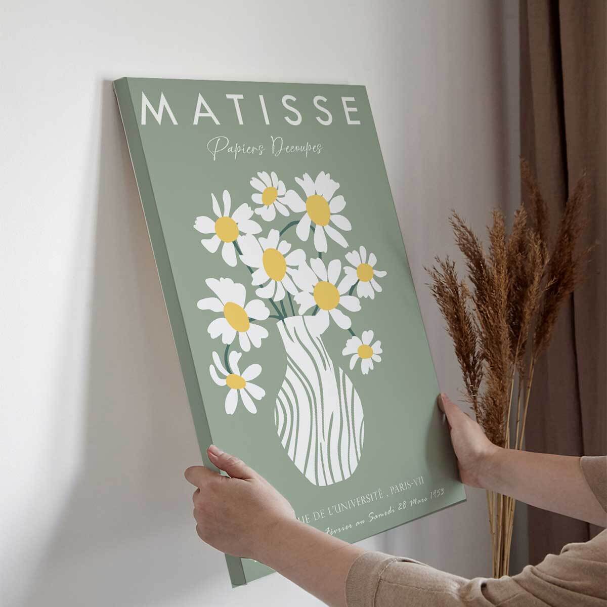 Tableau Matisse bouquet fleurs moderne Toile imprimée