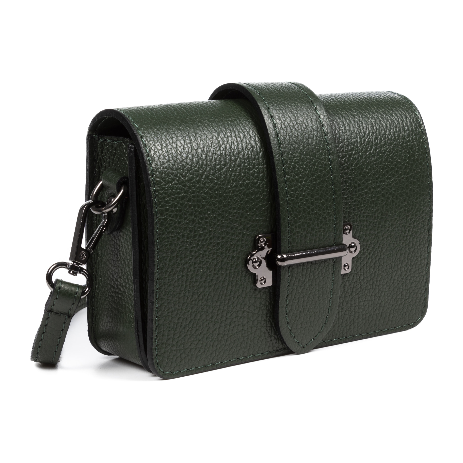 Camelia Bolso bandolera Mujer.Piel auténtica Dollaro