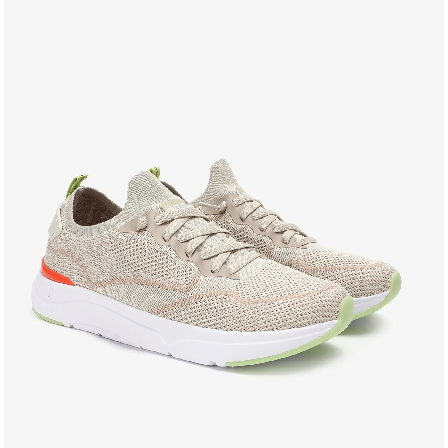 Zapatillas Cue Mujer Beige