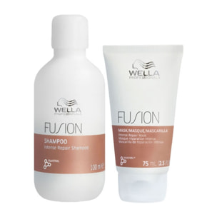 WELLA Kit Fusion Intense Repair Shampoo 100ml + Mask 75ml
