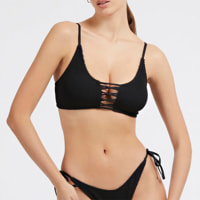 Soutien-gorge - logo - noir