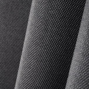 Rideau occultant uni tramé - Gris anthracite