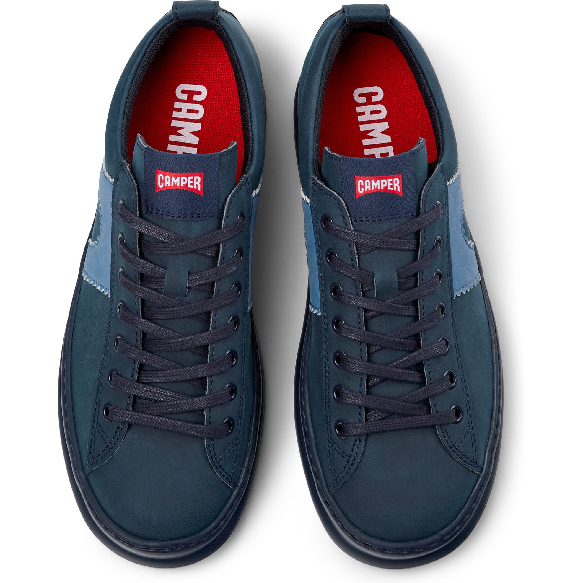 Zapatillas - CAMPER Runner Four - Azul - Cuero liso