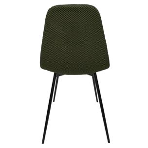 Chaise Atome Kaki - Lot De 4