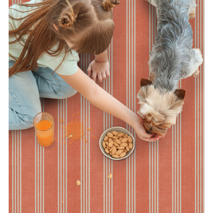 Alfombra de vinilo CERAMIKO, Genoveva, estilo textil 50x140 cm