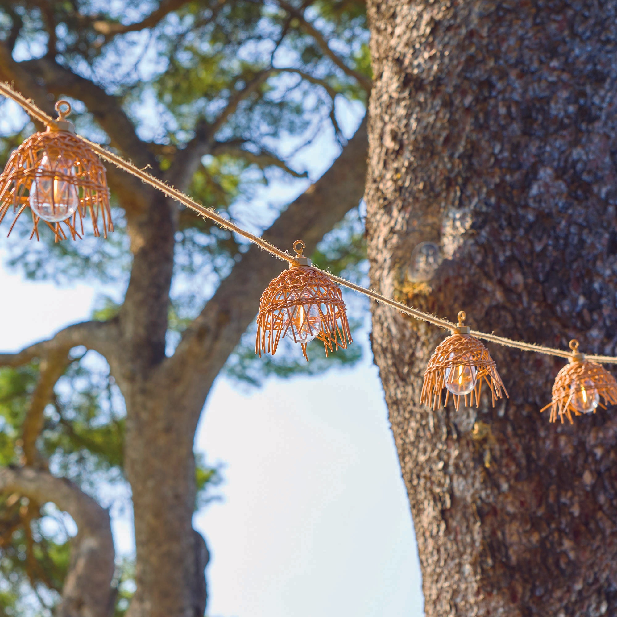 Guirlande solaire MINI HAWAI 10 LED 8M