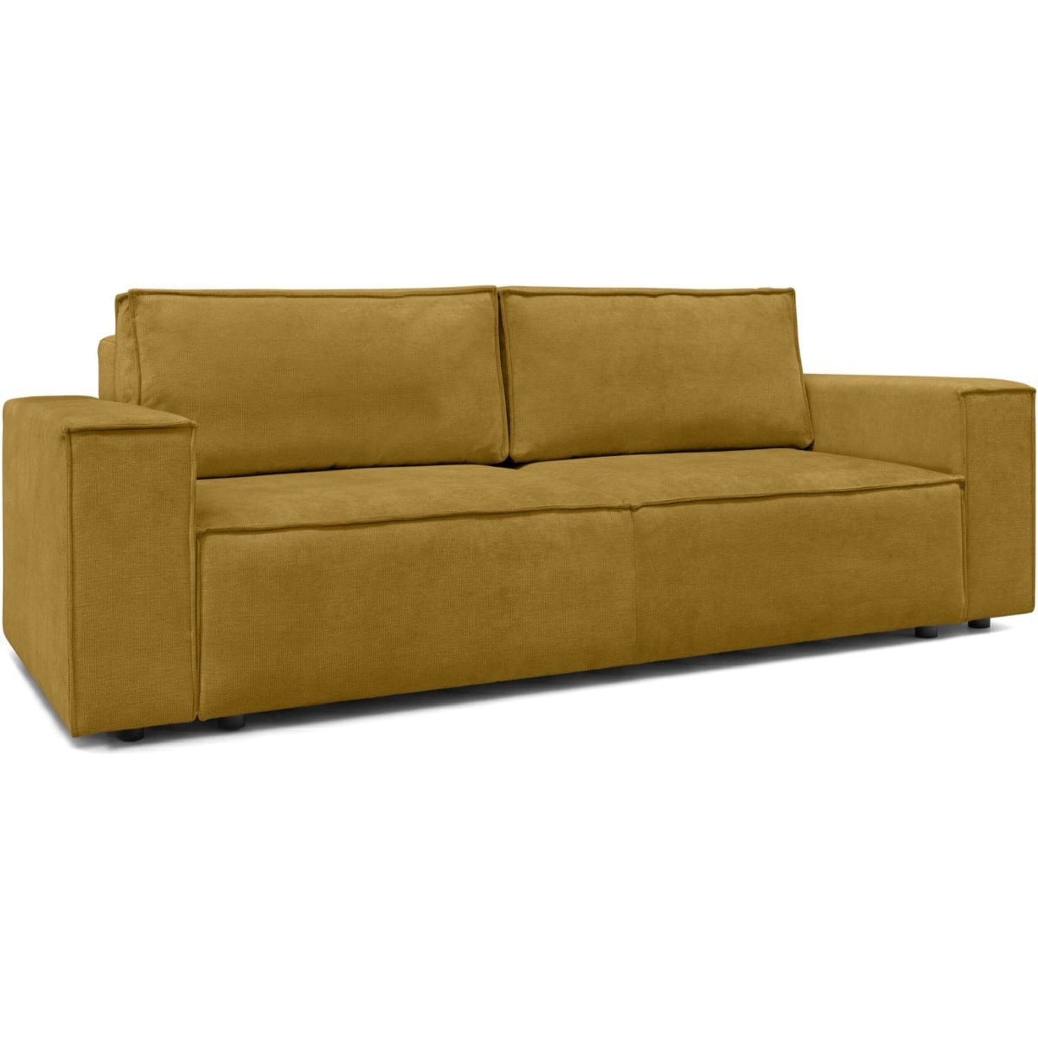 Canapé convertible 3 places en tissu chenille - HARPER