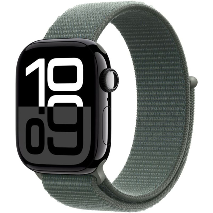 Bracelet APPLE WATCH 42mm boucle sport Sauge