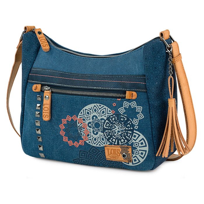 Bolso Bandolera Mujer Sint/Pu Lois Pasadena Azul