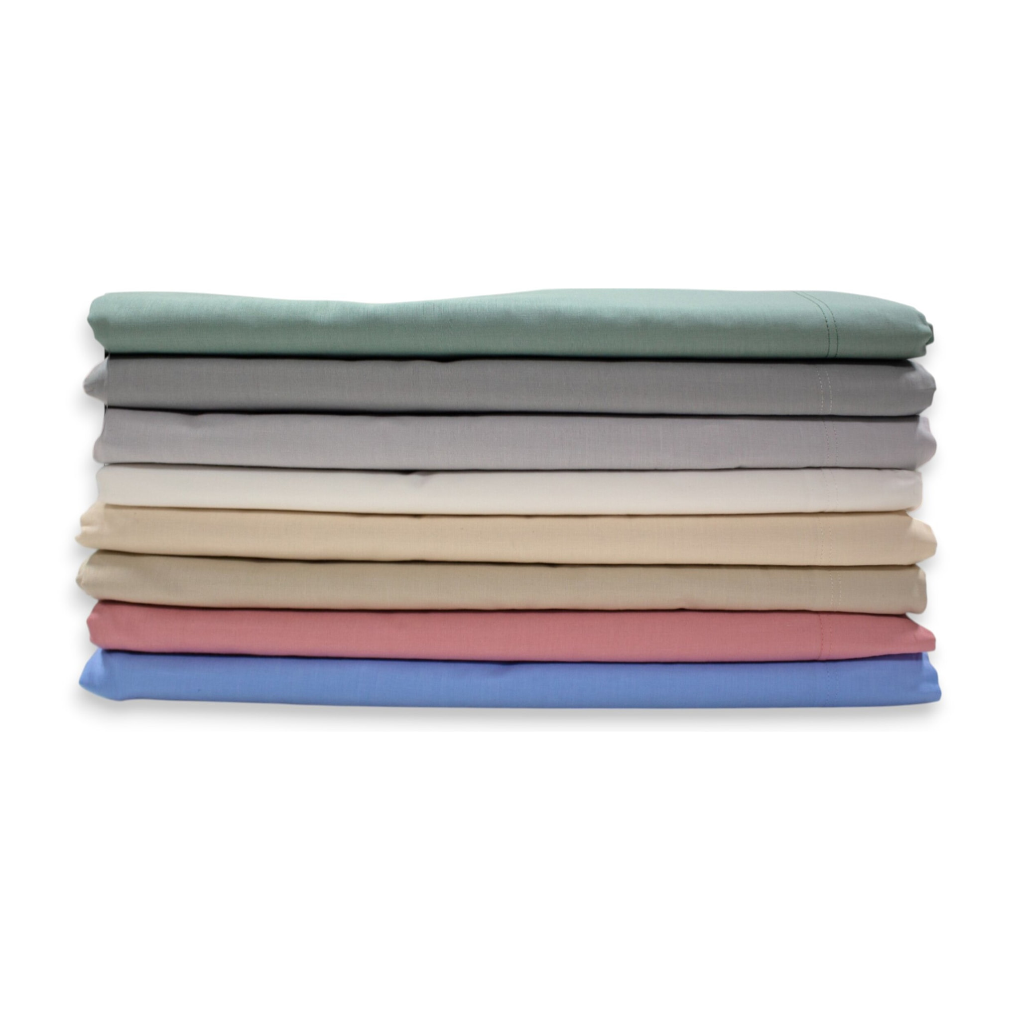 LENZUOLO SOPRA LETTO PIAZZA E MEZZA IN COTONE 60 FILI TINTA UNITA COL. BEIGE